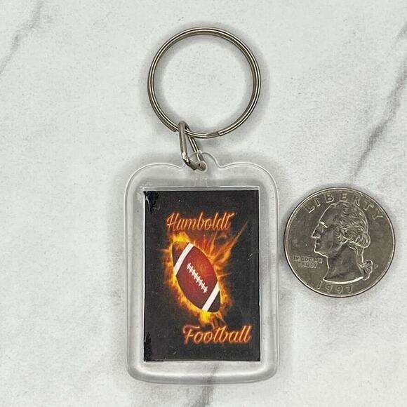 Humboldt Football Double Sided Keychain Keyring - Picture 2 of 7